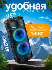 Колонка ZQS 4239, Bluetooth, беспроводная, с микрофоном