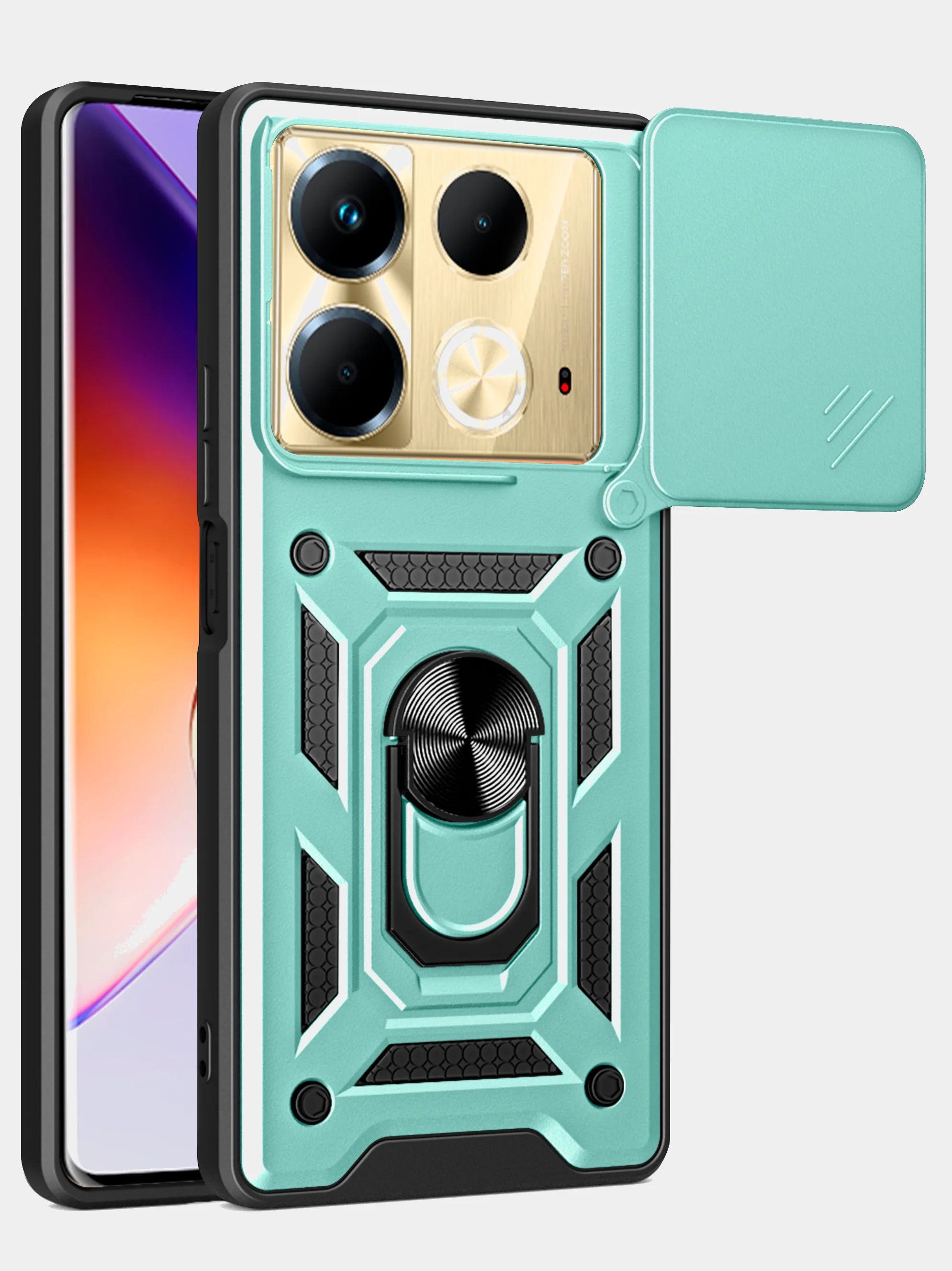Чехол противоударный armors для Infinix Note 40 / Инфиникс Ноте 40 с защитой камеры