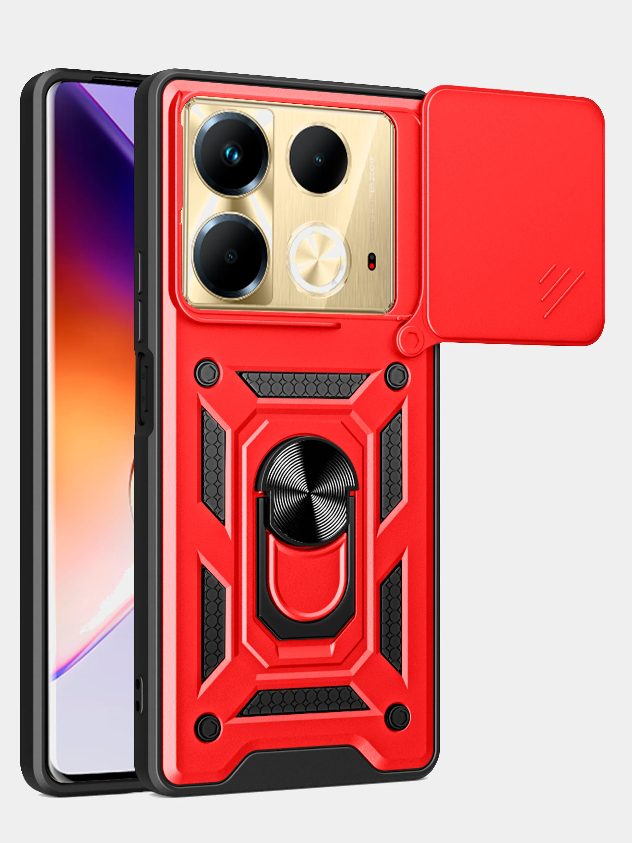 Чехол противоударный armors для Infinix Note 40 / Инфиникс Ноте 40 с защитой камеры