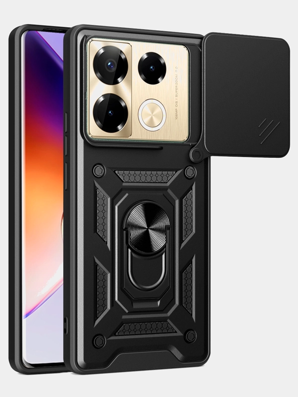 Чехол противоударный armors для Infinix Note 40 Pro 4G и Note 40 Pro Plus с защитой камеры