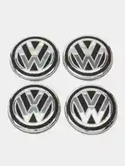 Колпачки заглушки на литые диски VW 65мм 5G0 601 171 4шт / Фольксваген / Volkswagen /