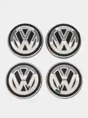 Колпачки заглушки на литые диски VW 56мм 6CD 601 171 4шт / Polo / Фольксваген / Поло /