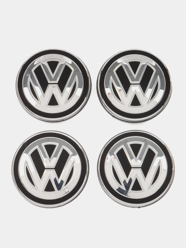 Колпачки заглушки на литые диски VW 56мм 6CD 601 171 4шт / Polo / Фольксваген / Поло /