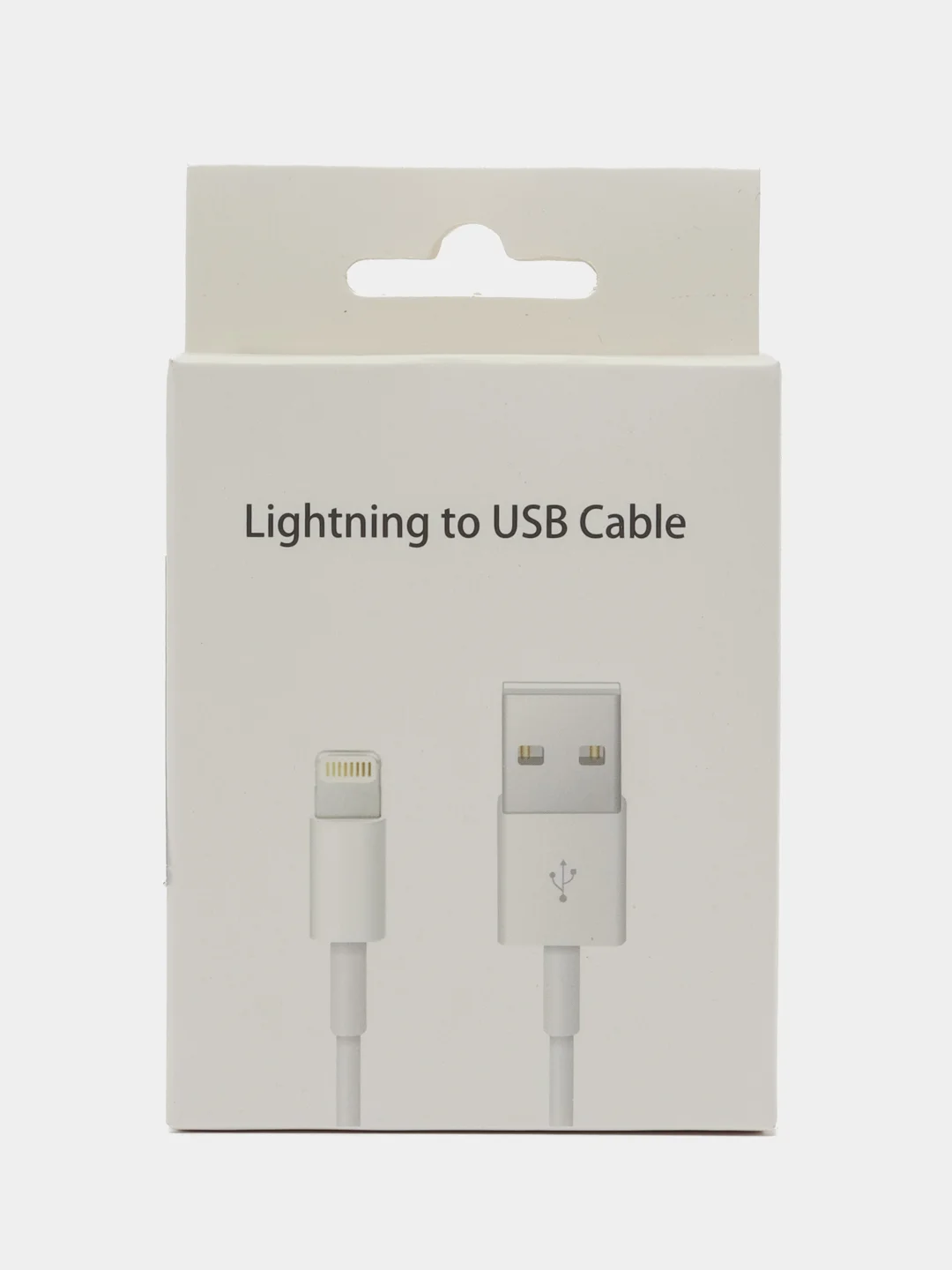 Зарядный кабель для iPhone, USB - Lightning, зарядка для айфона в коробке, быстрая зарядка