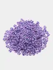 Фиолетовый бусины из полимерной глины, рондели, бусины Хейши, 6 мм