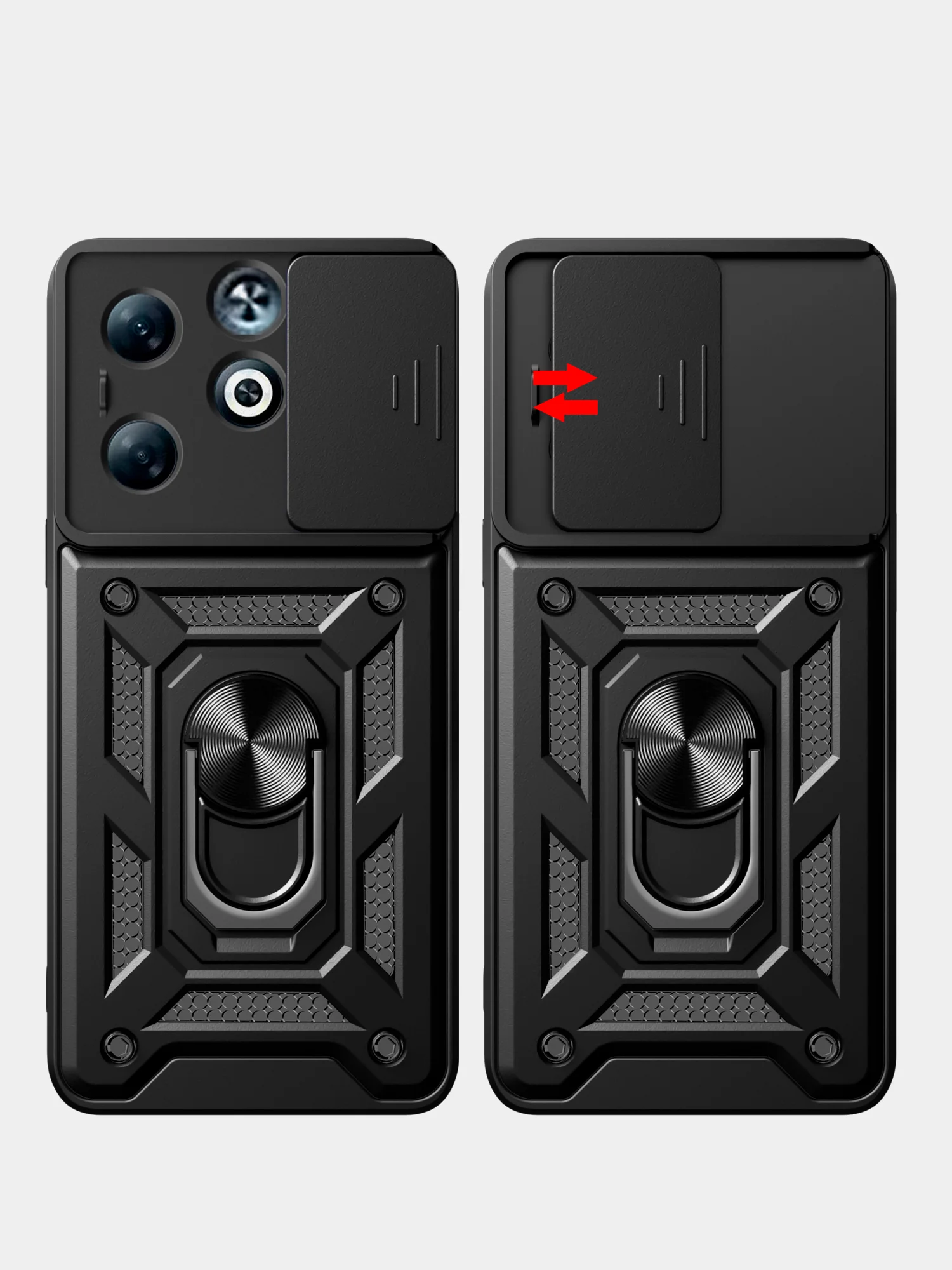 Чехол противоударный armors для Infinix Smart 8 Plus и Smart 8 Pro с защитой камеры