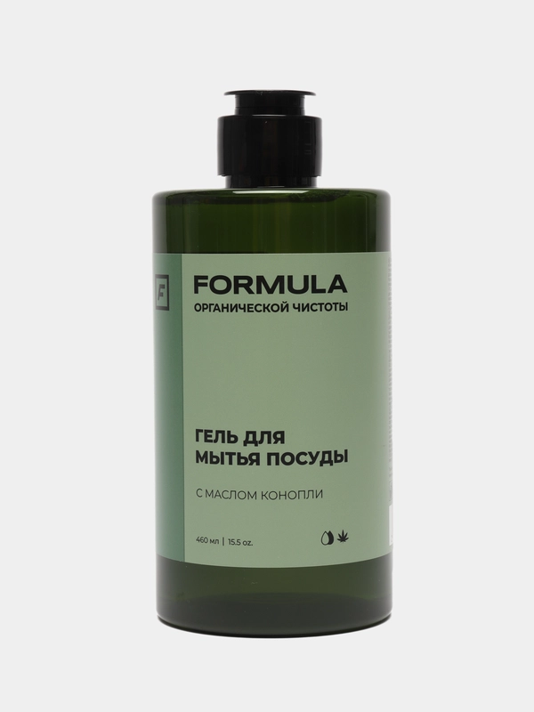 Гель для мытья посуды, с маслом конопли F FORMULA, 460 мл