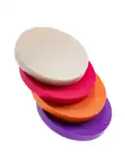 Набор спонжей для макияжа, 4 штуки, латекс, d5,5 см, 4 цвета