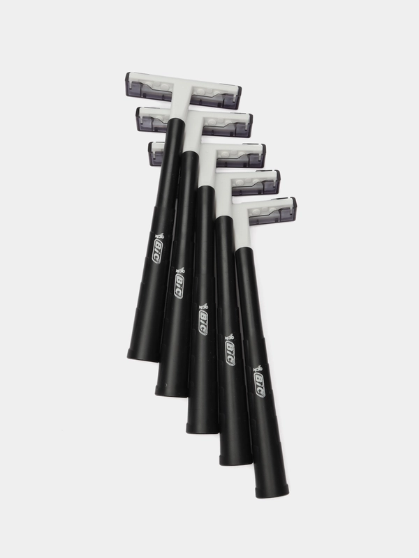 Одноразовый 1-лезвийный станок для бритья, 5 шт BIC METAL