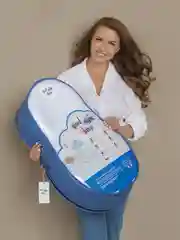 Кокон для новорожденных Good Night, Baby! с ионами серебра и с эффектом памяти