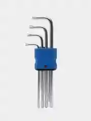 Набор ключей звездочка,TORX, Г-образных удлинённых ключей TORX (ТОРКС), T10-T50, 9шт