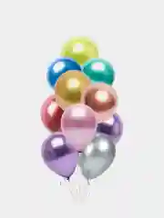 Набор воздушных шаров Mix металлик, 20 шт