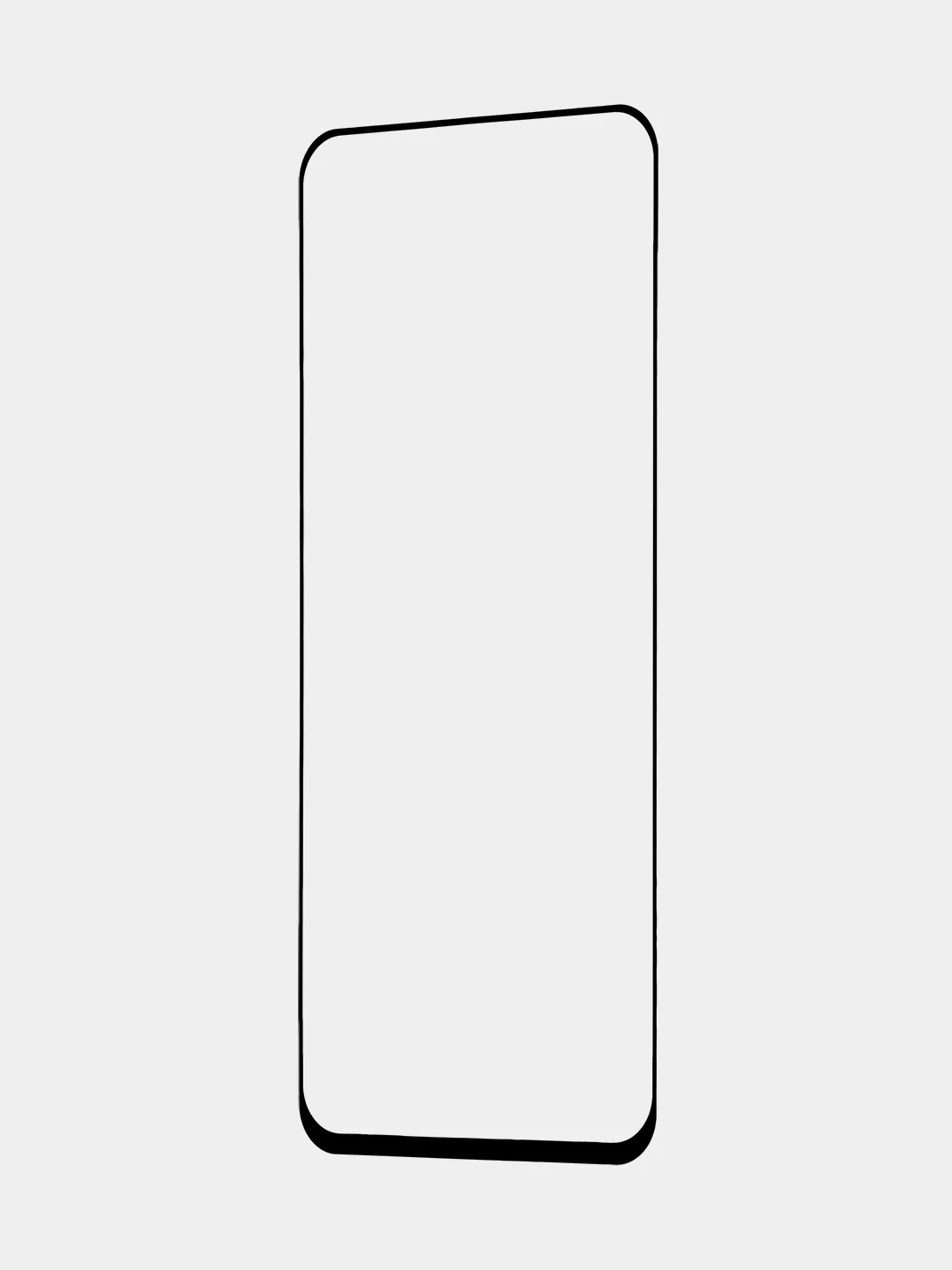 Прозрачный 1-2шт стекло для Oppo A78 защитное ROSCO прозрачное с олеофобным покрытием и чёрной рамкой