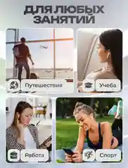 Белый беспроводные наушники AiPods Pro3 Z50, с экраном на кейсе