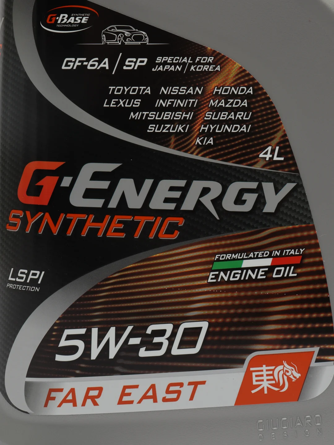 Масло моторное G-Energy Far East 5w-30, синтетика