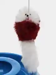 Синий игровой комплекс для кошек "Весёлая рыбалка"