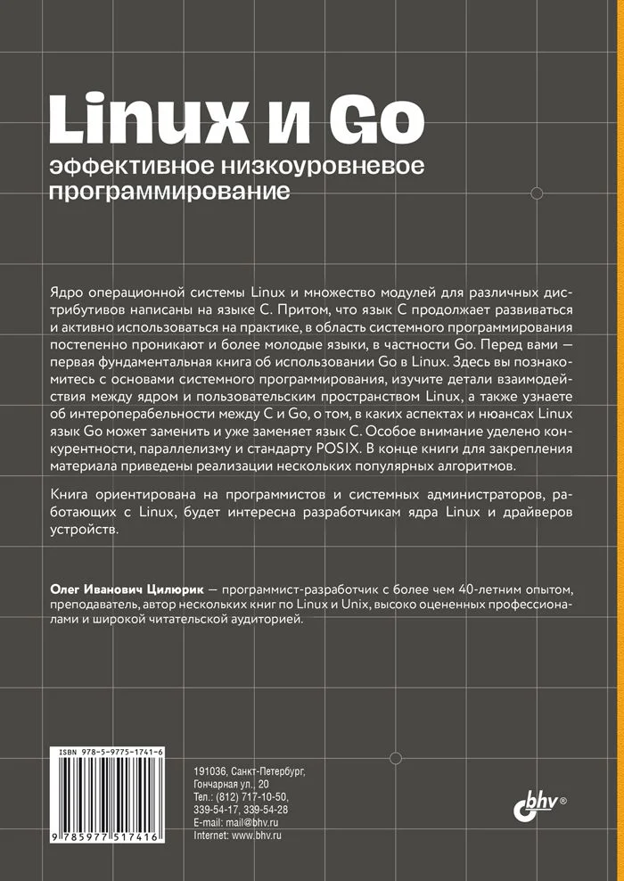 Linux и Go. Эффективное низкоуровневое программирование