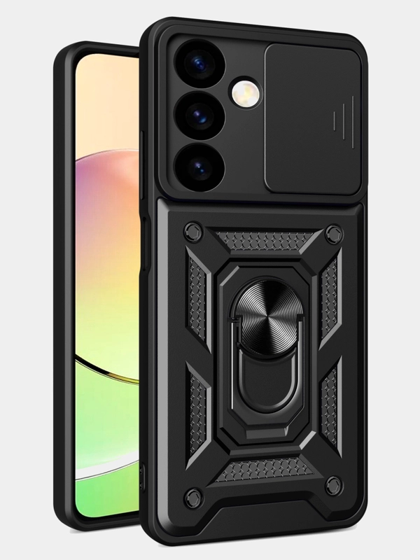 Чехол противоударный armors для Samsung S24 / Самсунг S24 с защитой камеры
