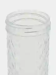 Кружка для смузи, стеклянный стакан с трубочкой, для напитков, воды, коктейлей 400 мл