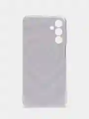 Красный силиконовый чехол на Samsung Galaxy A15 / Самсунг А15 прозрачный, с принтом, защита камеры