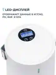 Беспроводной Автомобильный Компрессор с Аккумулятором IQTRAVELS Car Tire Inflator