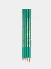 Черный карандаш HB/#2, 4шт, BIC original, без использования дерева