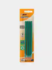 Черный карандаш HB/#2, 4шт, BIC original, без использования дерева