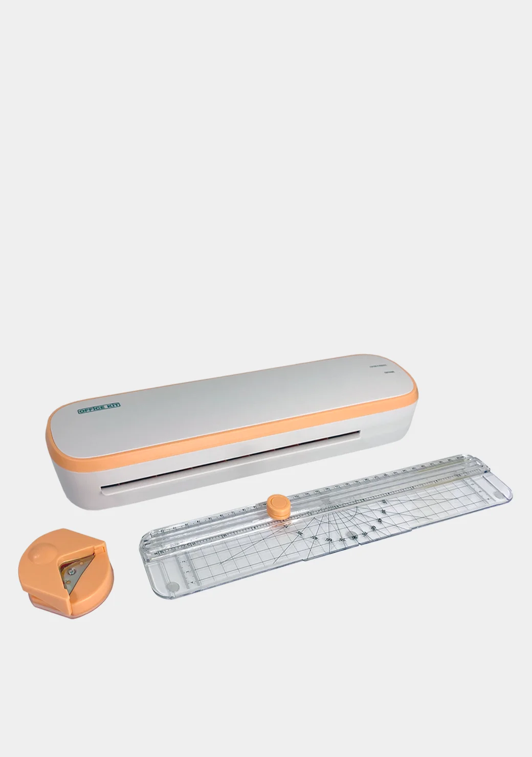 Ламинатор бумаги Office Kit L2307R (обрезчик углов + резак-линейка), формат А4