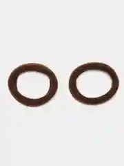 Коричневый резинки детские яркие (мини) - 2 шт