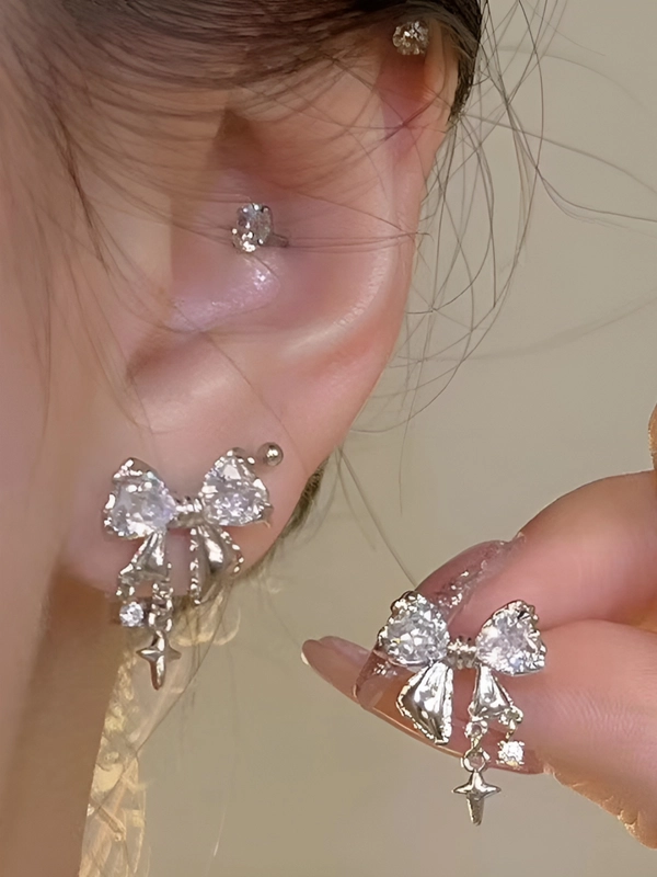 Серьги женские бабочки