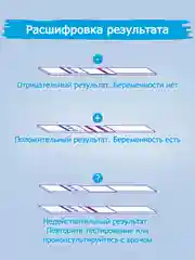 Белый тест на беременность