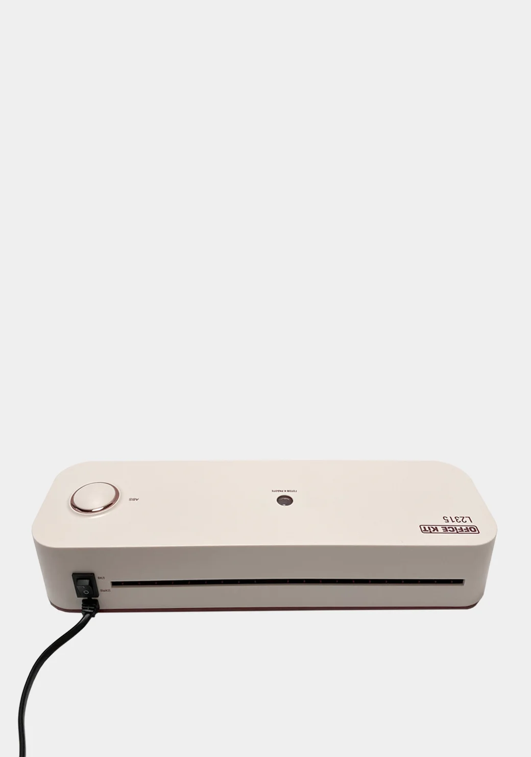 Ламинатор бумаги Office Kit L2315 (стартовый набор + обрезчик углов + резак), формат А4