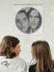 Картина нитью из фотографии RingString 50 см