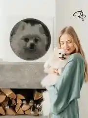 Картина нитью из фотографии RingString 50 см