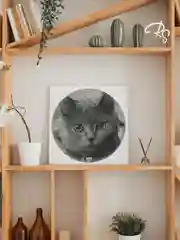 Картина нитью из фотографии RingString 50 см
