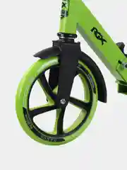Зеленый самокат городской RGX NEXUS, рост 115-190 см, диаметр колес 200 мм