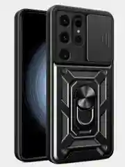 Чехол противоударный armors для Samsung S24 Ultra / Самсунг S24 Ультра с защитой камеры