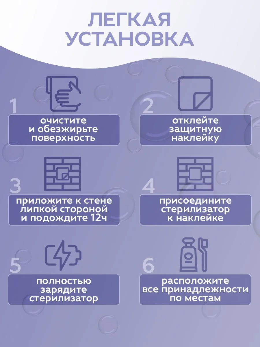 Белый держатель для щеток, дозатор пресс для зубной пасты, органайзер настенный для ванны