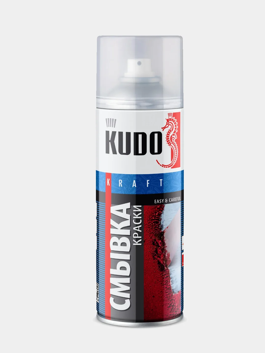 Смывка старой краски Kudo, удалитель - смывка 520 мл