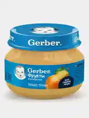 Пюре фруктовое детское Gerber Груша, с 4 месяцев, 71 г