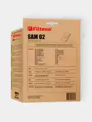 Мешки-пылесборники Filtero SAM 02 ECOLine XL для пылесосов, бумажные, 10 штук + фильтр