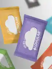 Влажные салфетки LOVULAR, 6 х 10 штук