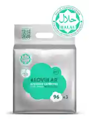 Влажные салфетки LOVULAR, 3 х 96 штук