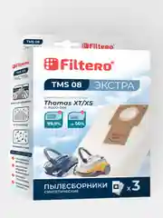 Мешки-пылесборники Filtero TMS 08 Экстра для пылесосов THOMAS, синтетические, 3 штуки