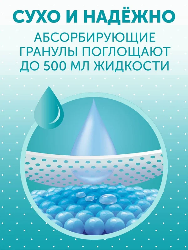 Пеленки впитывающие LOVULAR Hot Wind одноразовые, 60х40 см, 7 штук