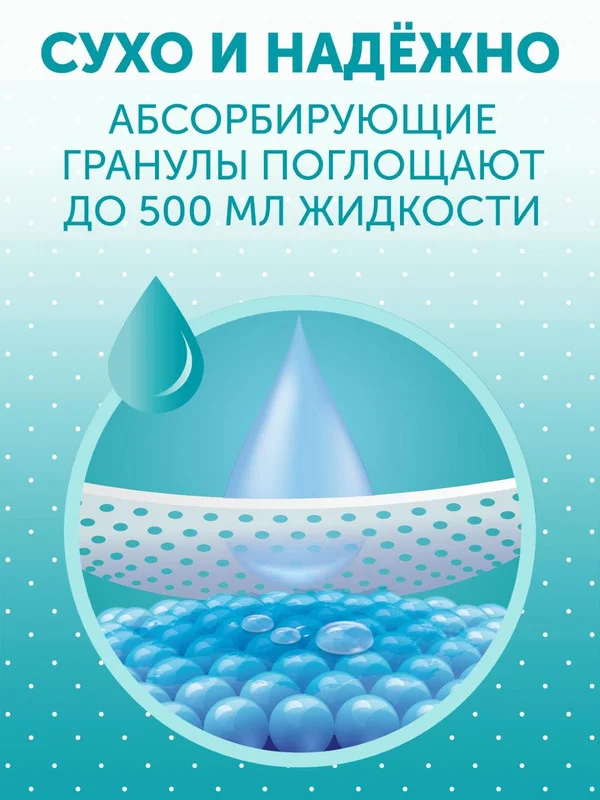 Пеленки впитывающие LOVULAR Hot Wind одноразовые, 60*90 см, 5 штук