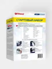 Мешки-пылесборники Filtero TMS 17 Экстра СТАРТОВЫЙ НАБОР, синтетические 2 штуки +держатель