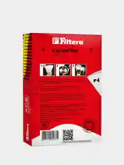 Комплект фильтров для кофе Filtero №4/200 штук, белые Premium