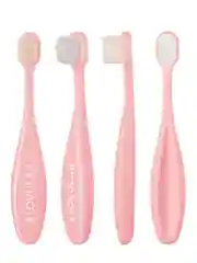 Детская зубная щетка Lovular, розовая, 1 шт