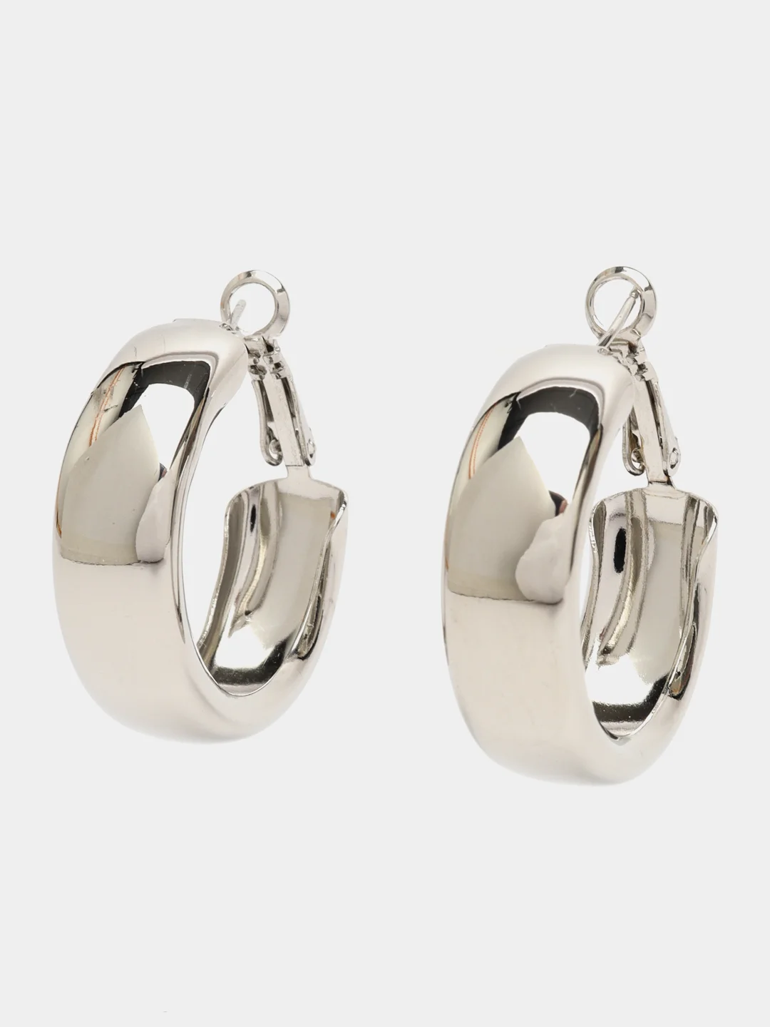 Серебряный серьги женские, конго, "Кольца"